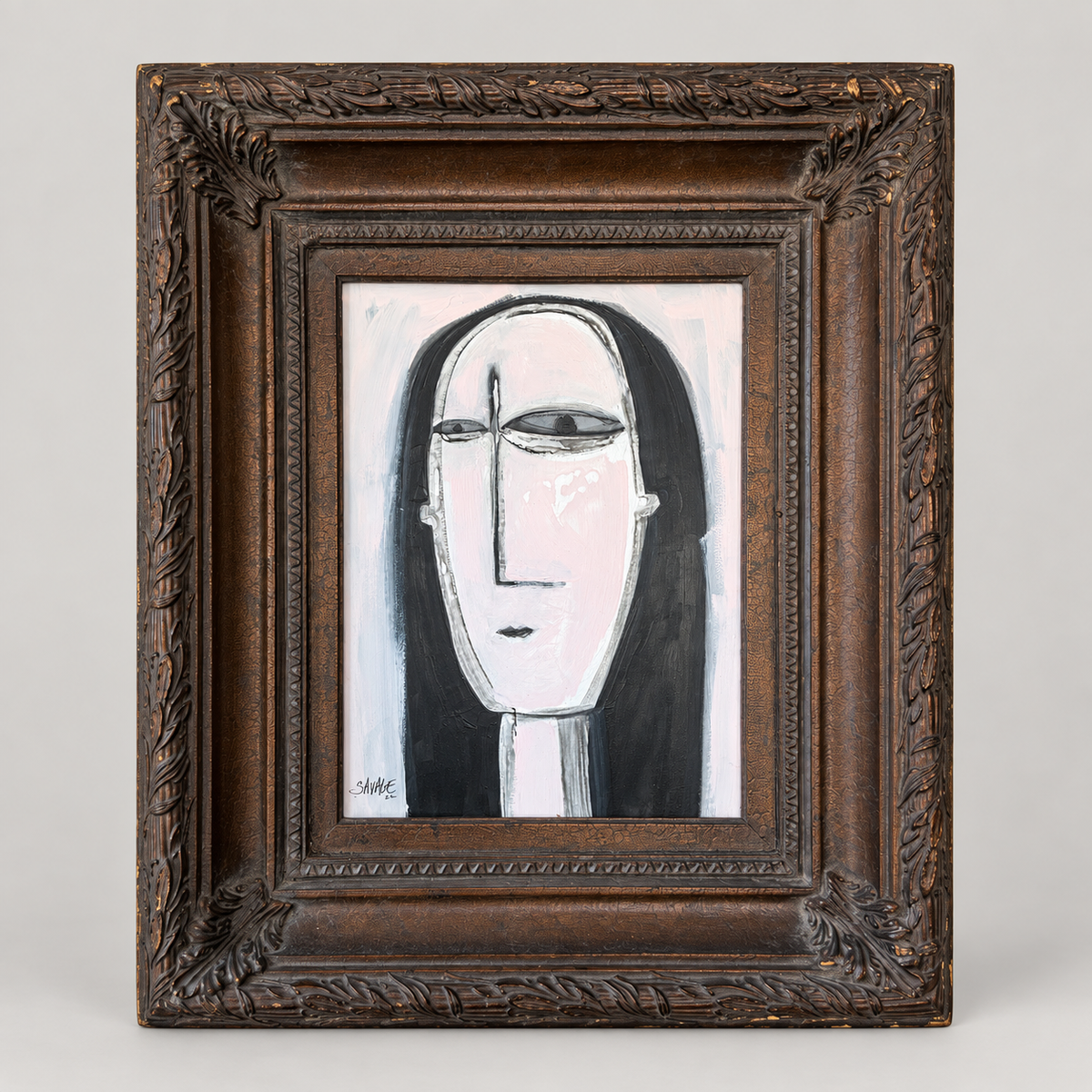 “Untitled” | Original Mixed-Media Artwork by Shawn Savage | LuxeDeVie Casa