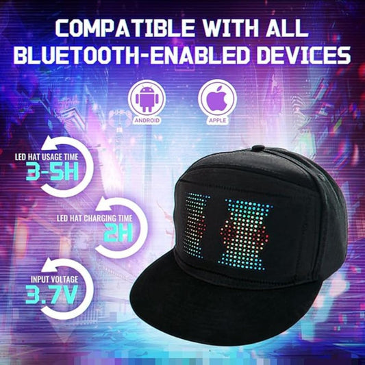 LuminaCap™ - LED Display Cap