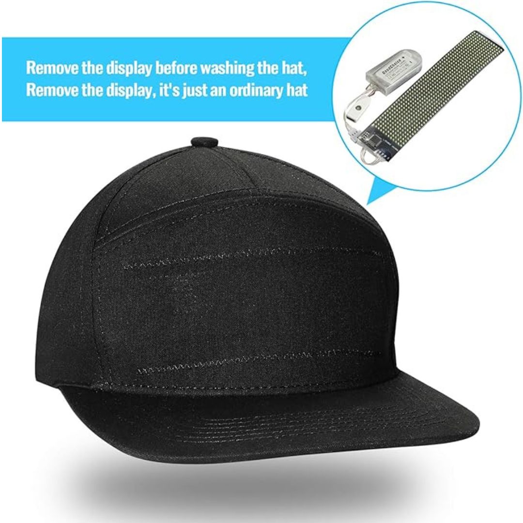 LuminaCap™ - LED Display Cap