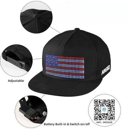 LuminaCap™ - LED Display Cap