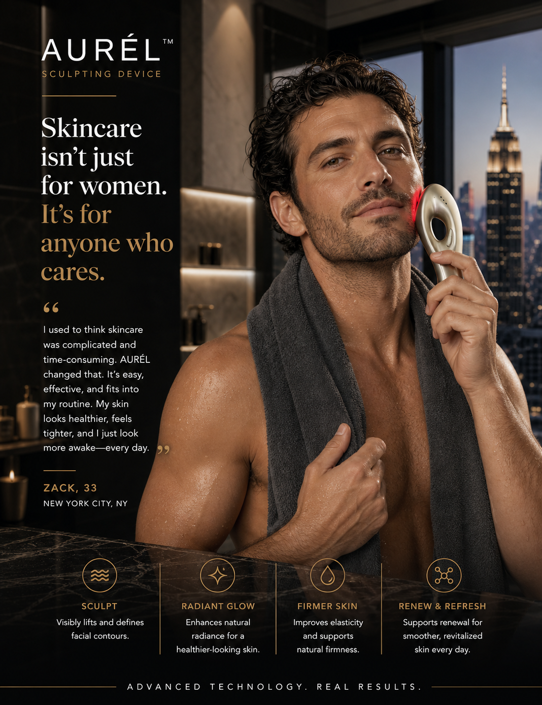 LuxeDeVie AURÉL™ Cellulaire Sculpting Device