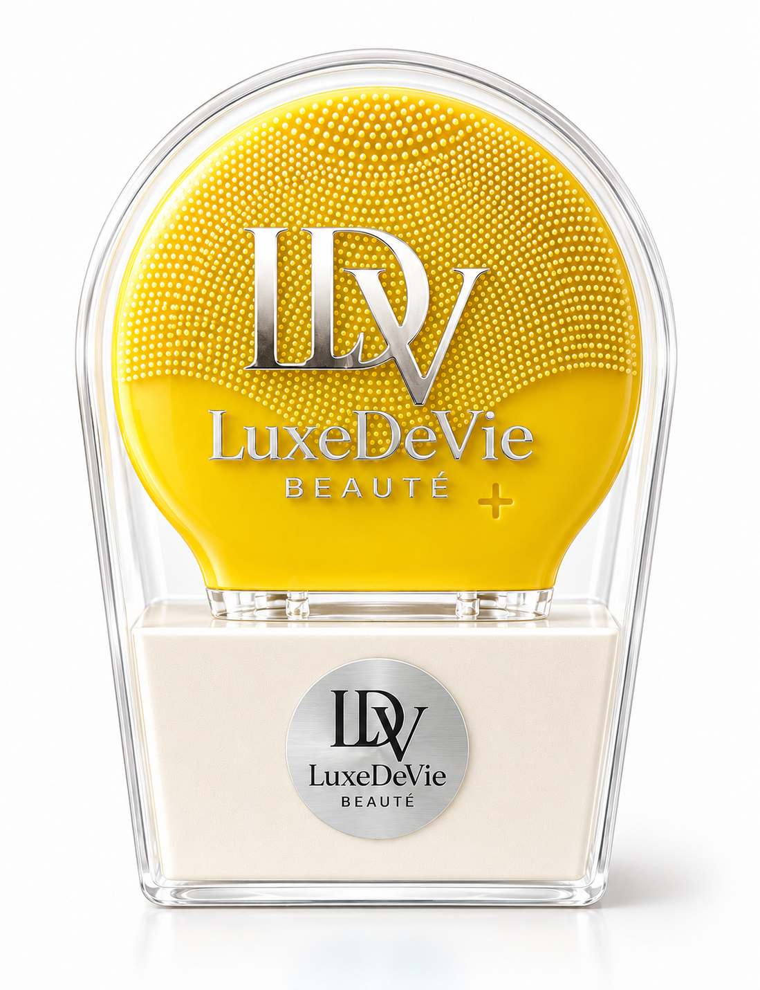 LuxeDeVie Cellulaire Cleanse™ | Advanced Sonic Facial Cleansing & Pore-Refining Skin Prep Device + Travel Tote