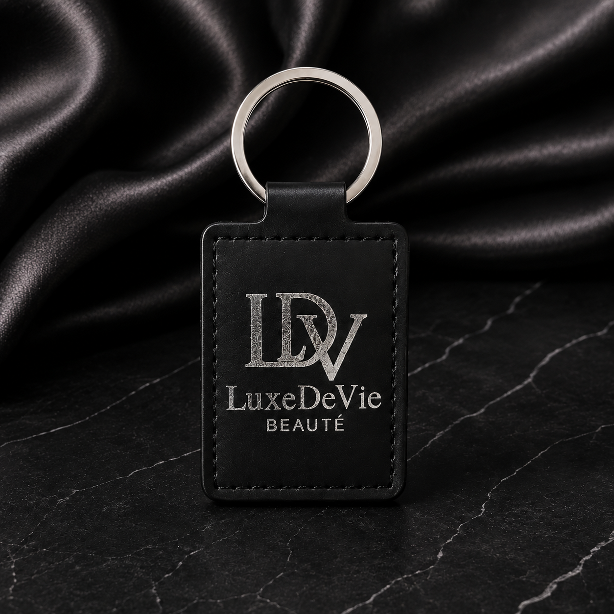 LuxeDeVie Signature Key Ring