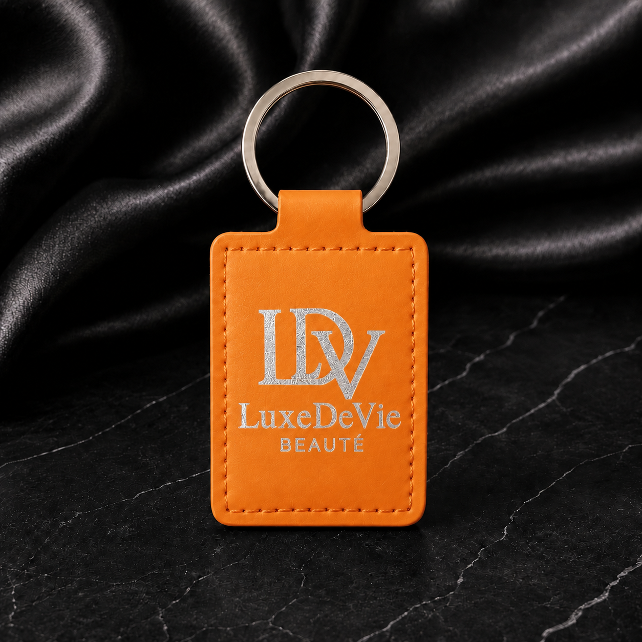 LuxeDeVie Signature Key Ring