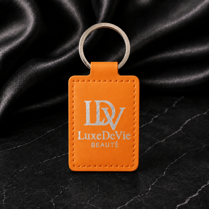 LuxeDeVie Signature Key Ring