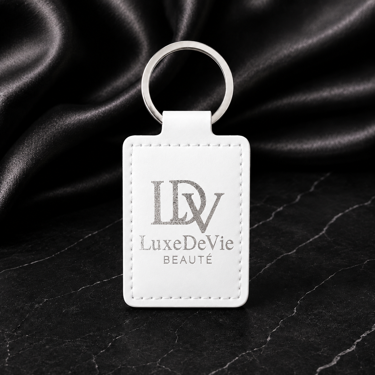 LuxeDeVie Signature Key Ring