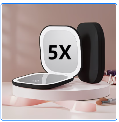 LuxeDeVie VIP Lighted Mirror