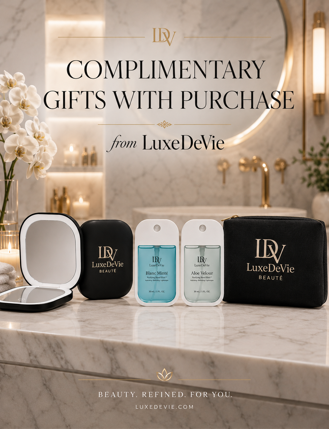 LuxeDeVie SENOVA™ - Skin Longevity Concentrate