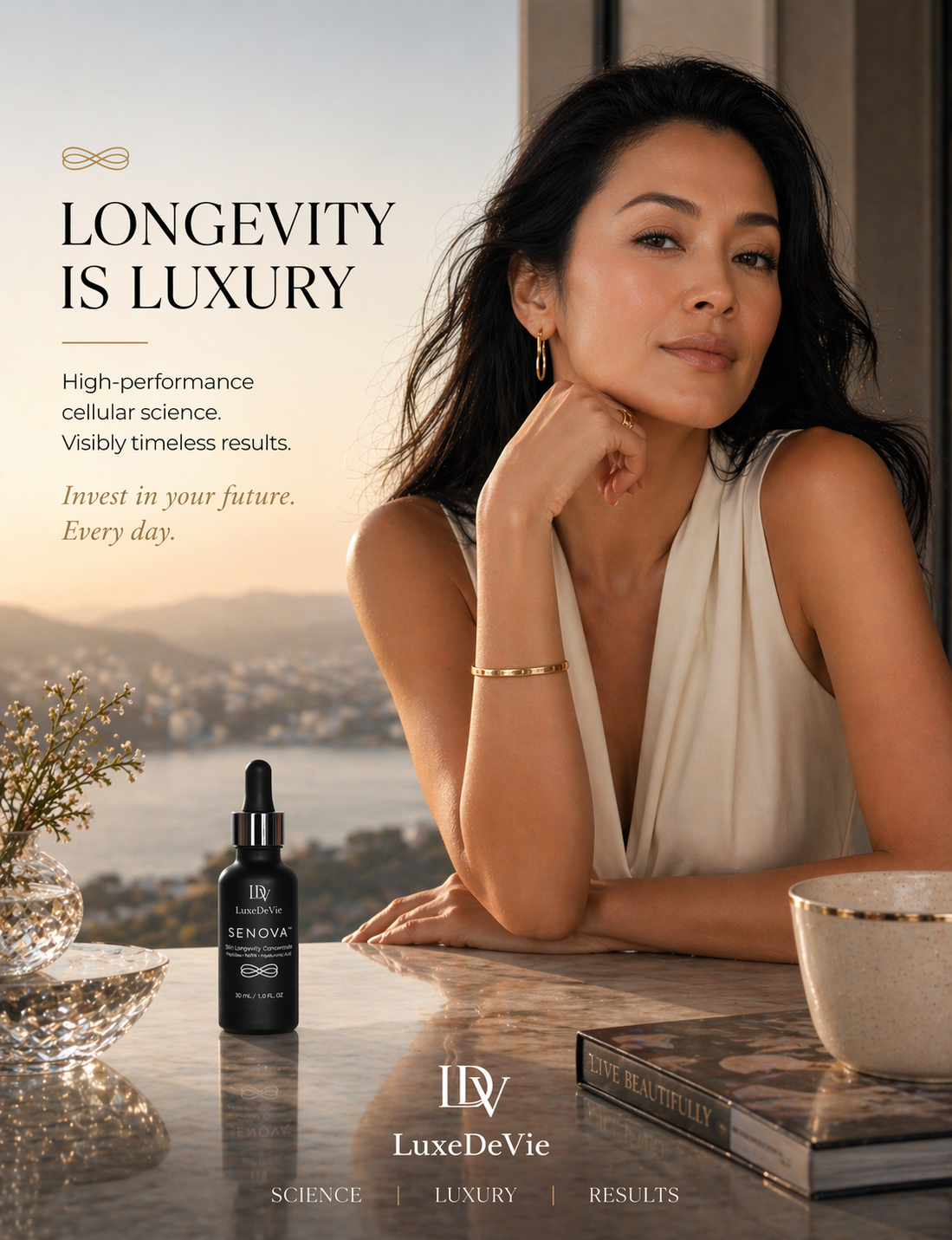 LuxeDeVie SENOVA™ - Skin Longevity Concentrate
