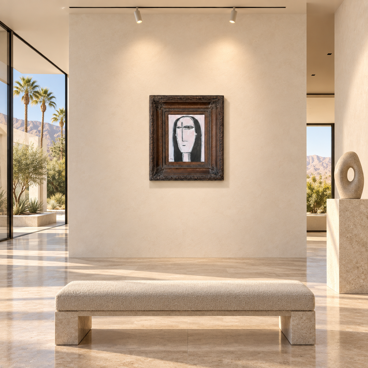 “Untitled” | Original Mixed-Media Artwork by Shawn Savage | LuxeDeVie Casa