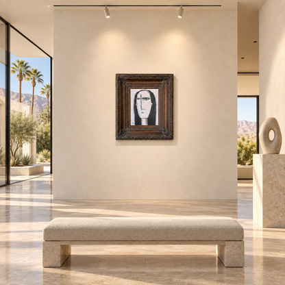 “Untitled” | Original Mixed-Media Artwork by Shawn Savage | LuxeDeVie Casa