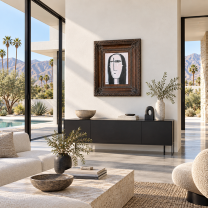 “Untitled” | Original Mixed-Media Artwork by Shawn Savage | LuxeDeVie Casa